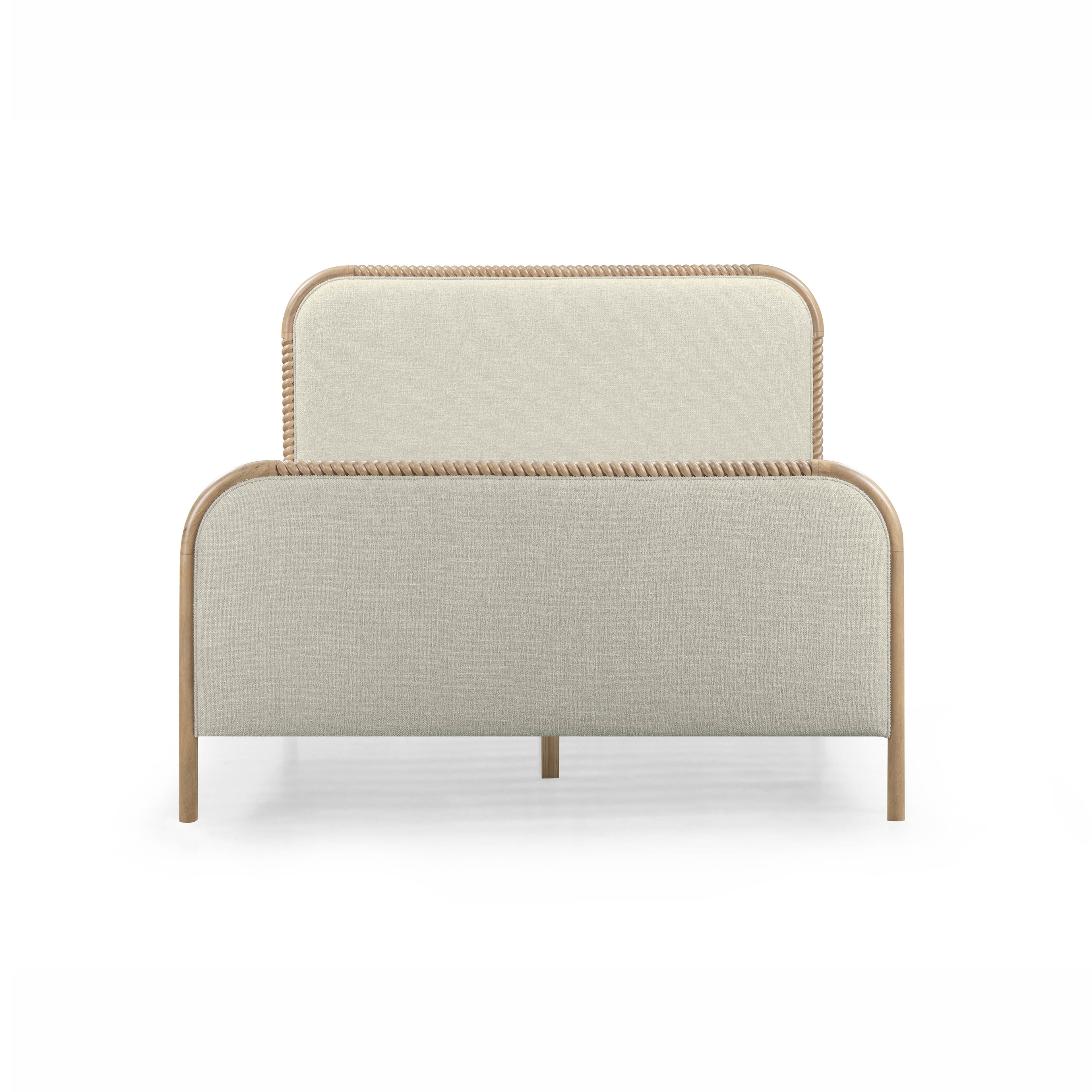 Hatia Basketweave Panel Bed