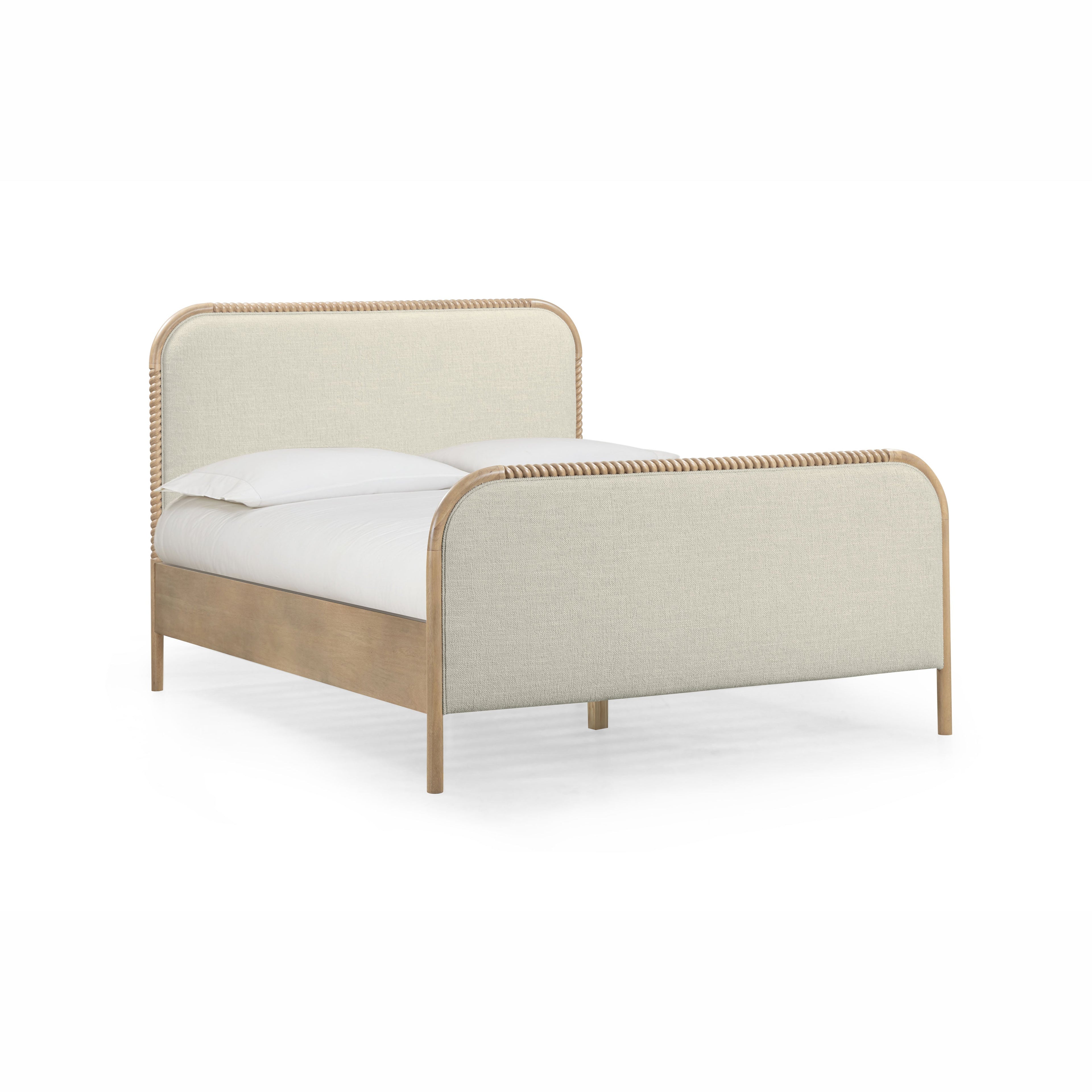 Hatia Basketweave Panel Bed