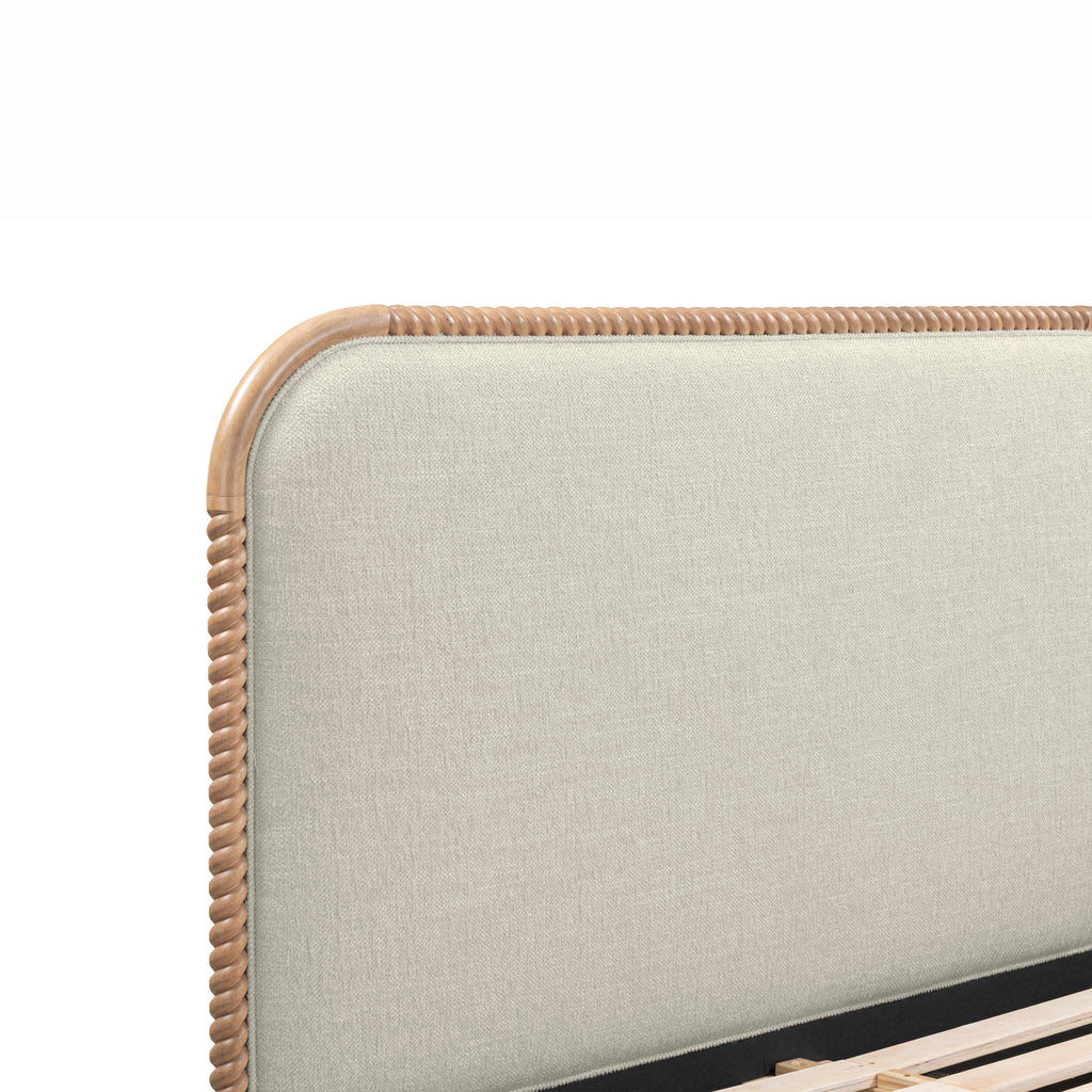 Hatia Basketweave Panel Bed