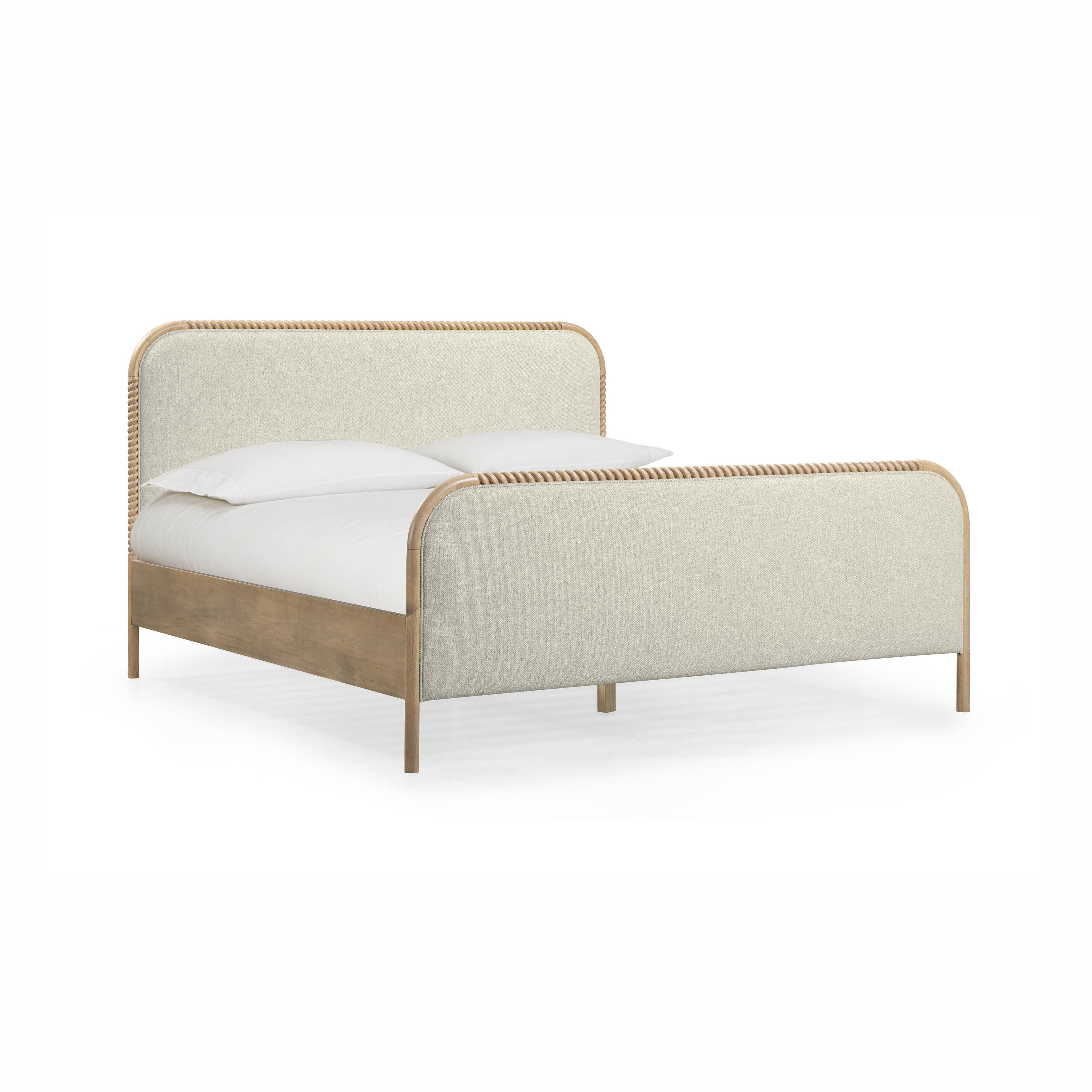 Hatia Basketweave Panel Bed