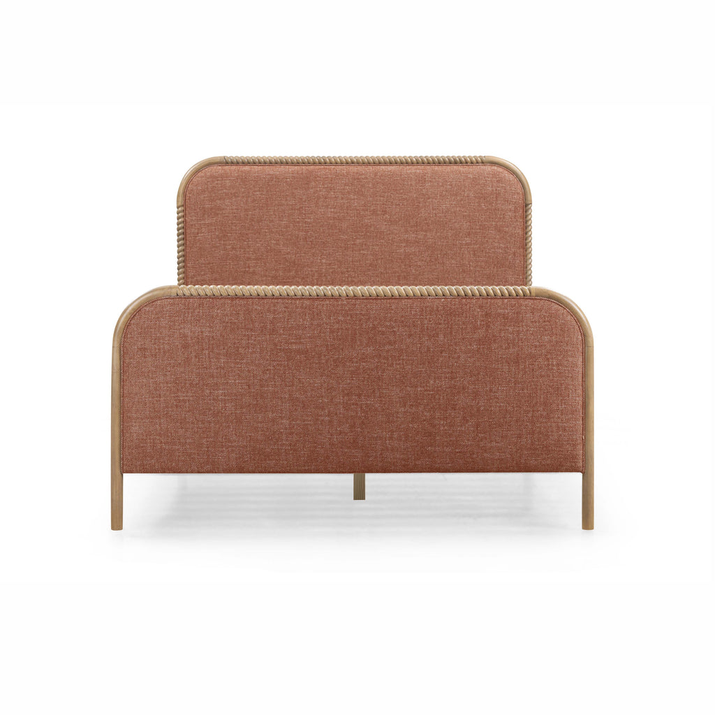 Hatia Basketweave Panel Bed