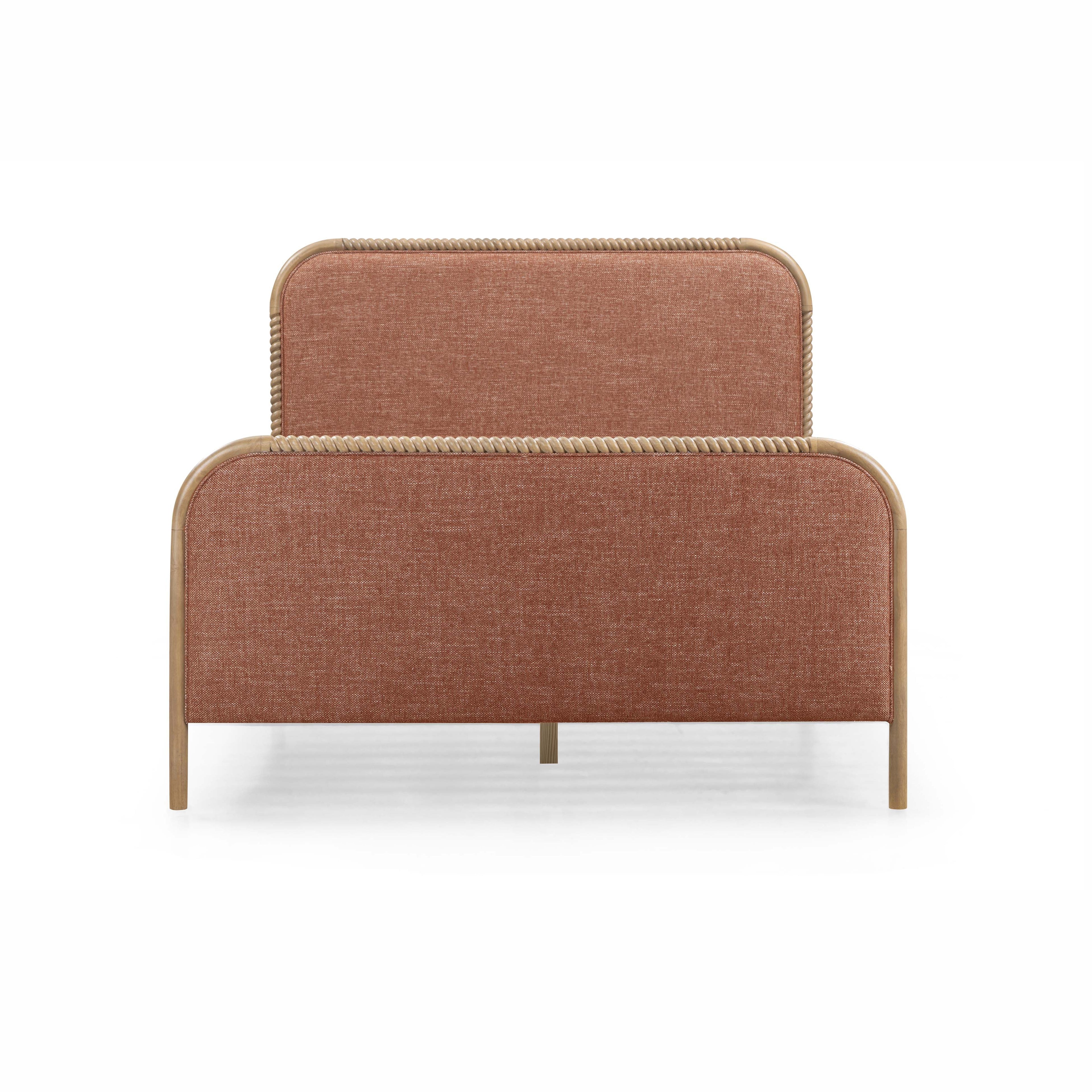 Hatia Basketweave Panel Bed