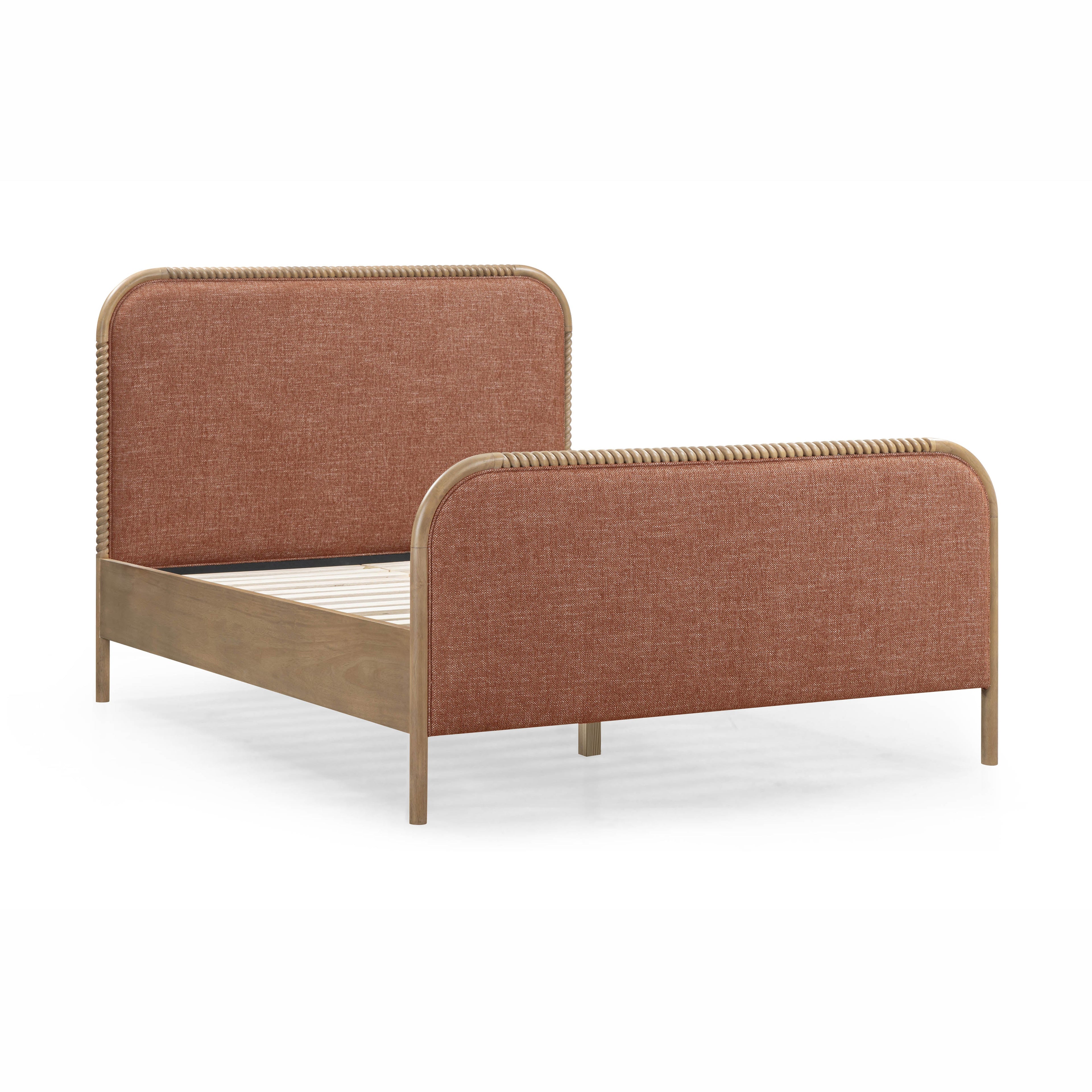 Hatia Basketweave Panel Bed