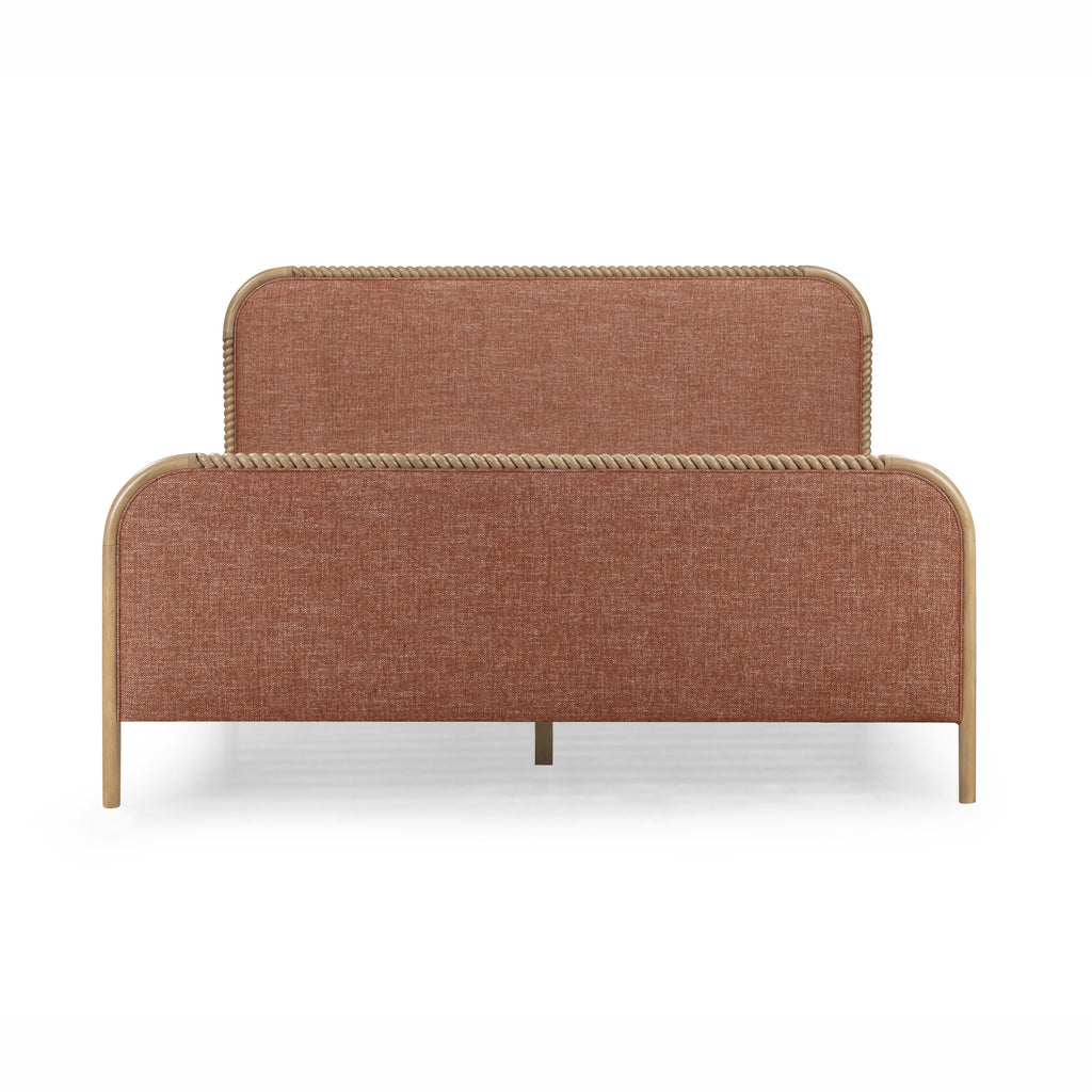 Hatia Basketweave Panel Bed