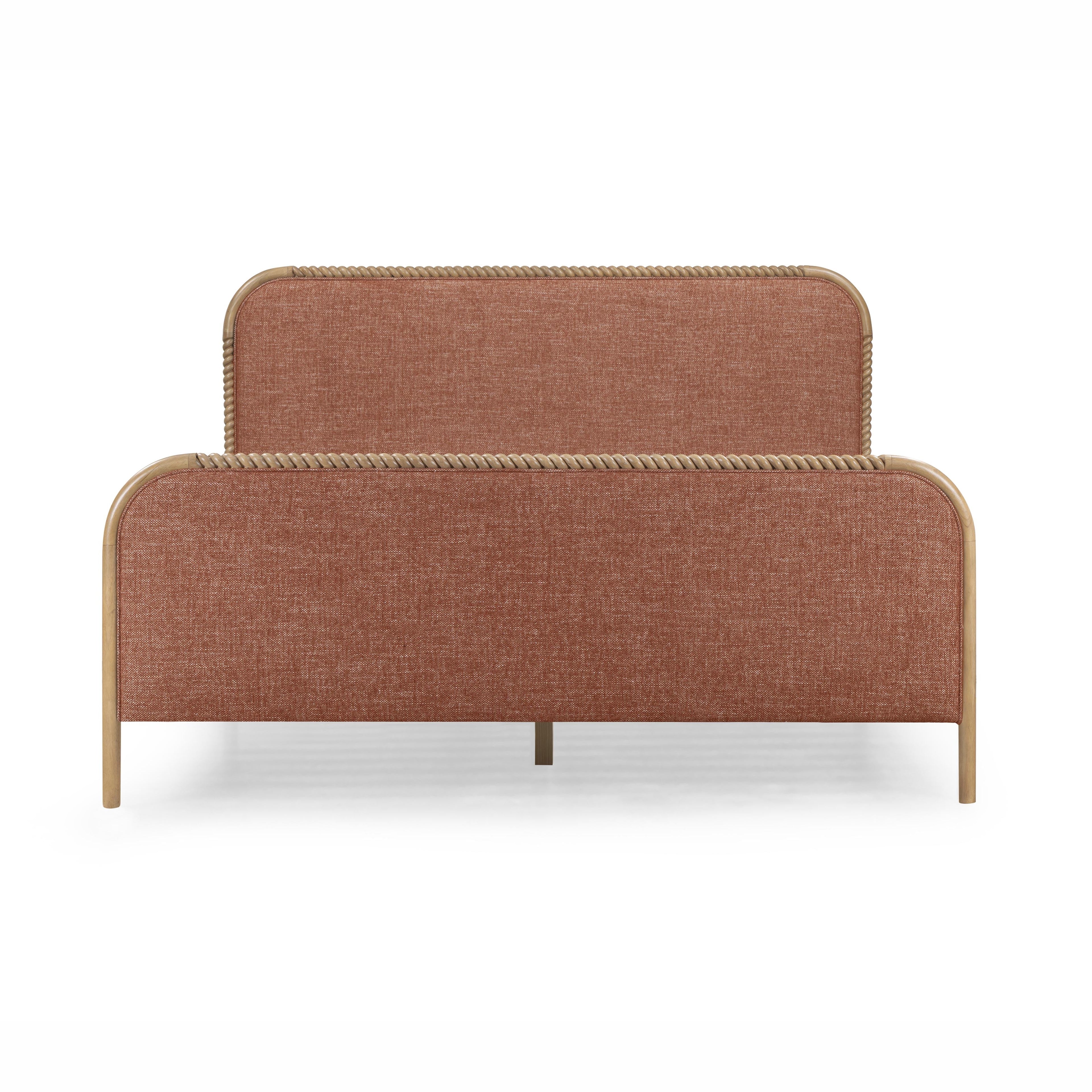 Hatia Basketweave Panel Bed