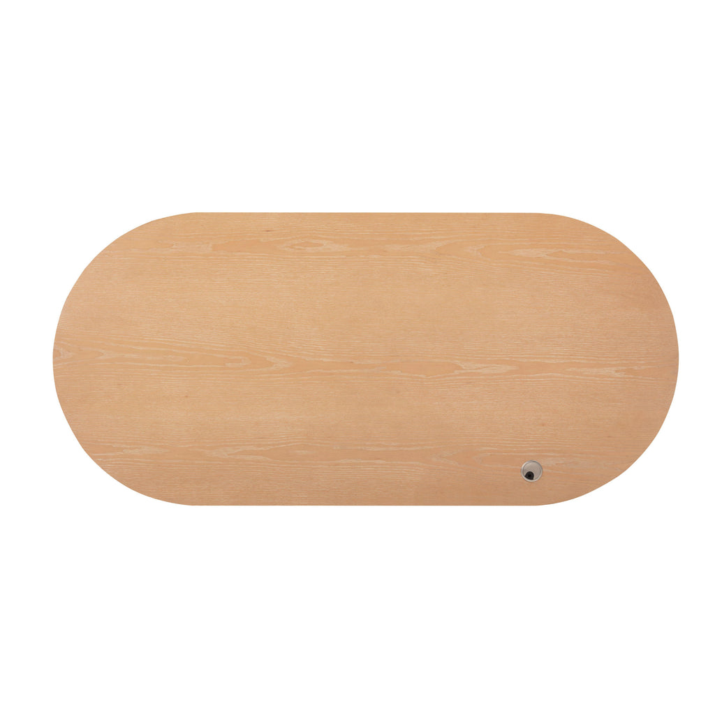 Marlow 64 Wood Executive Desk With Storage