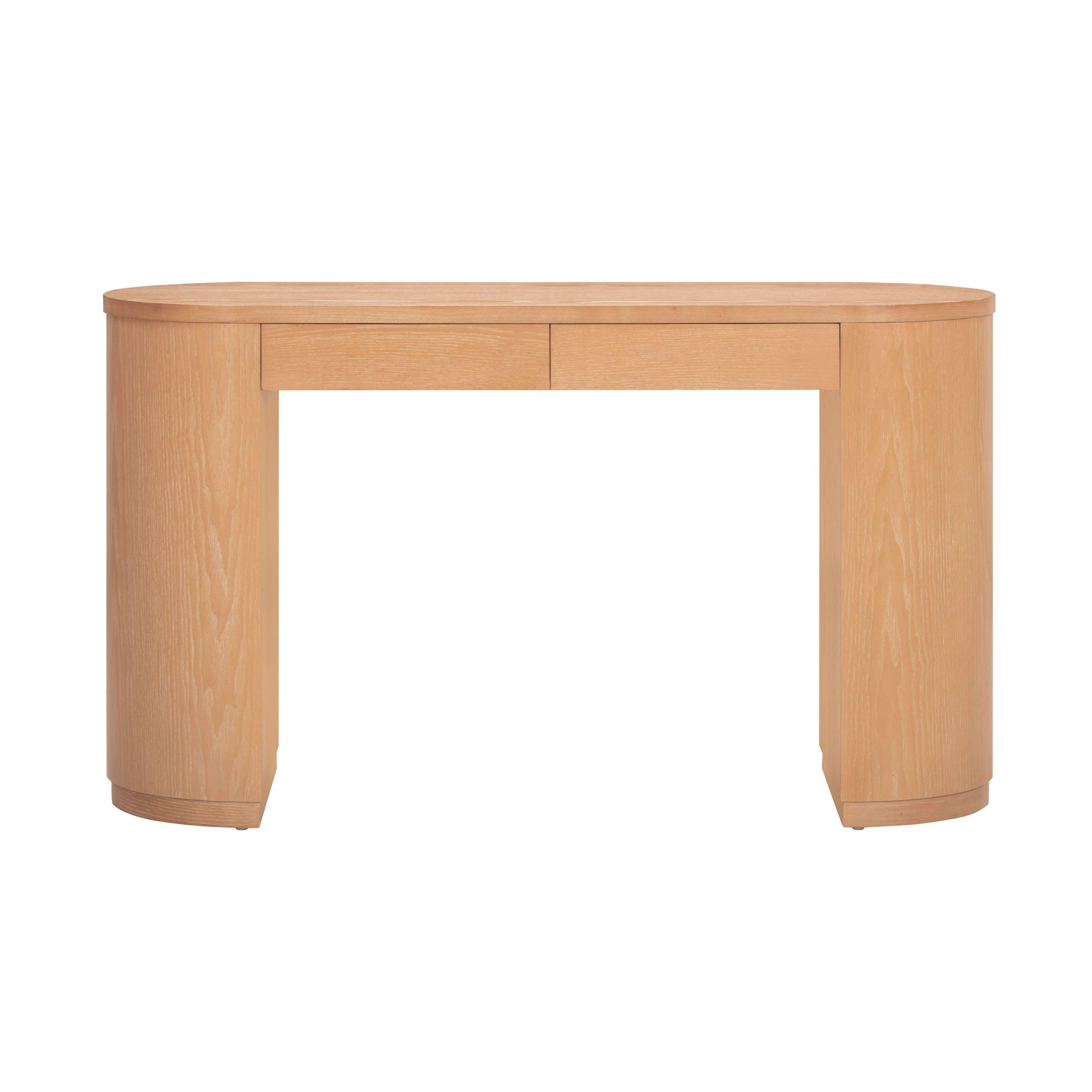 Marlow 52 Wood 2-Drawer Writing Desk