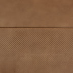 Cali 80 Brown Leather Modular Loveseat