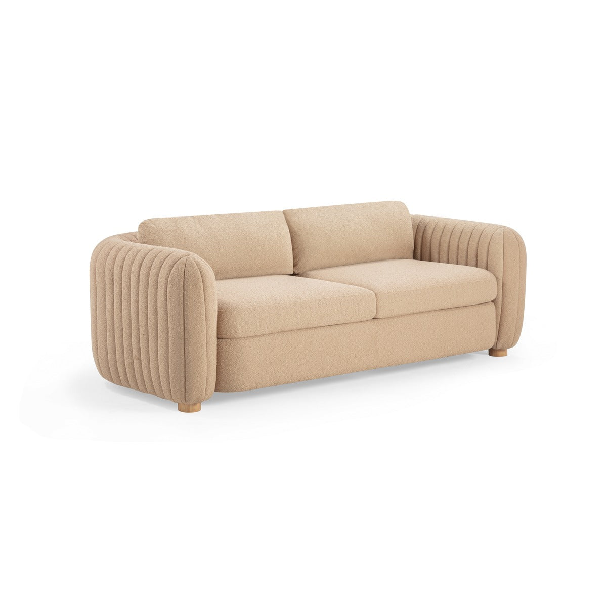 Porto 90 Honey Boucle Sofa
