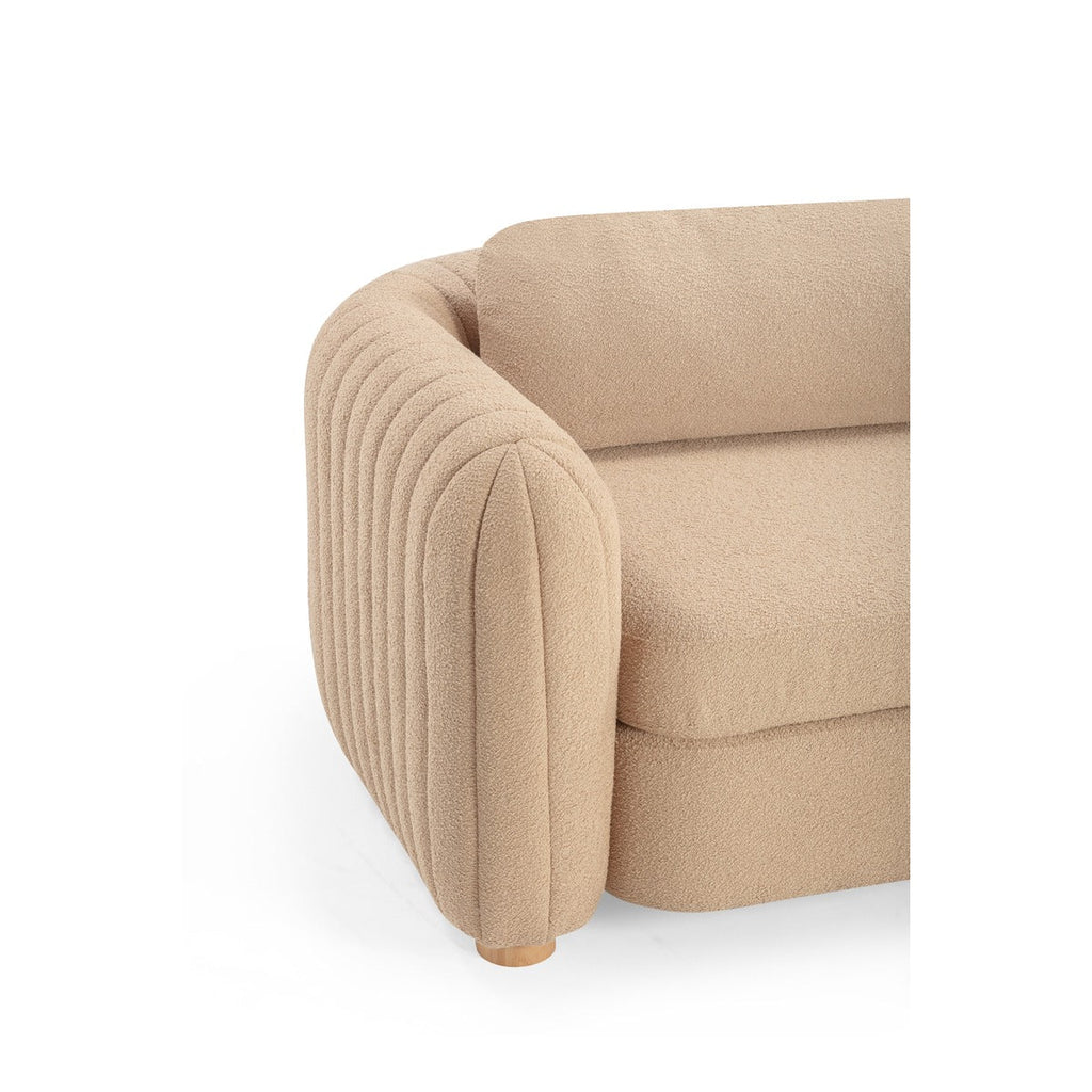 Porto 90 Honey Boucle Sofa