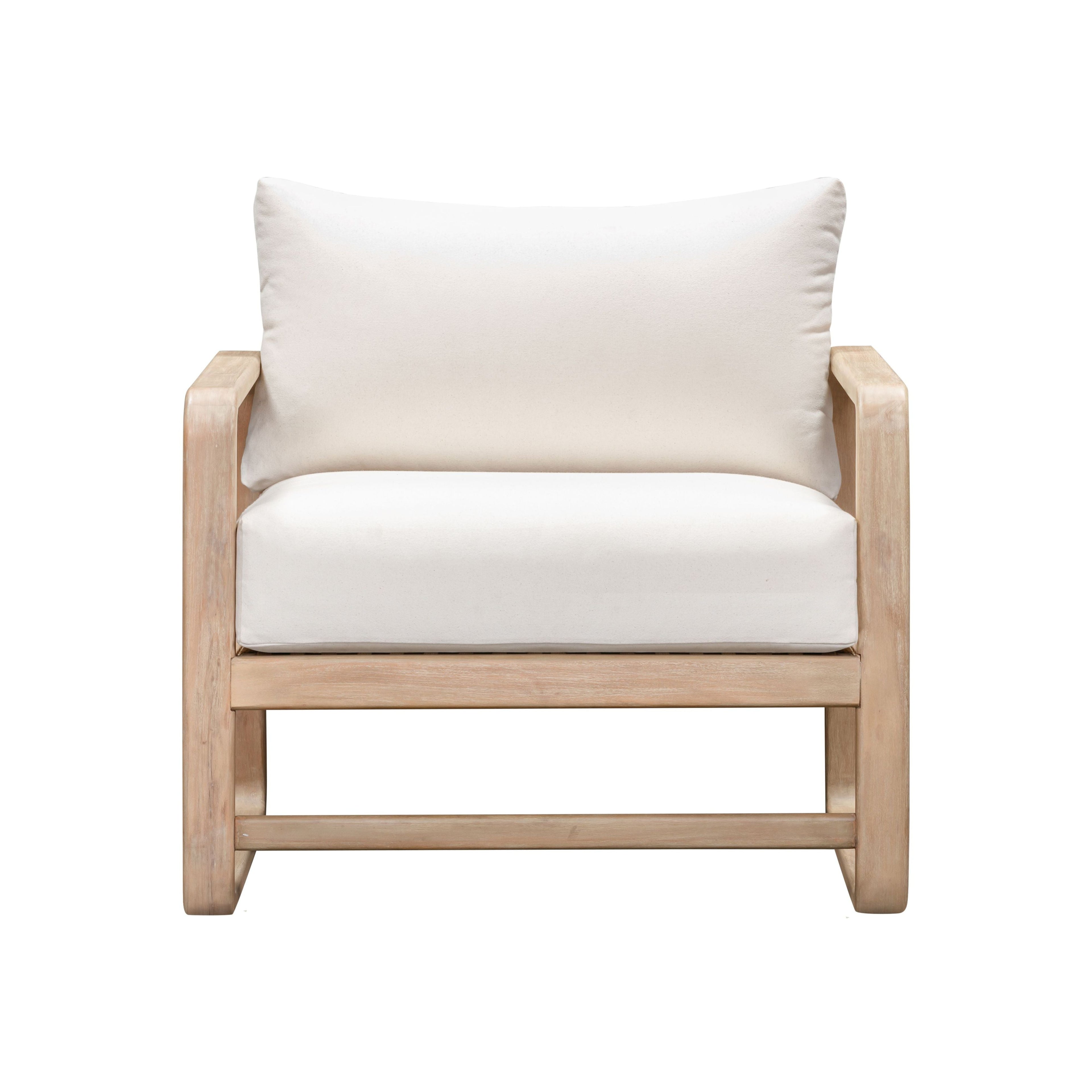 Palata Cream Outdoor Accent Chair