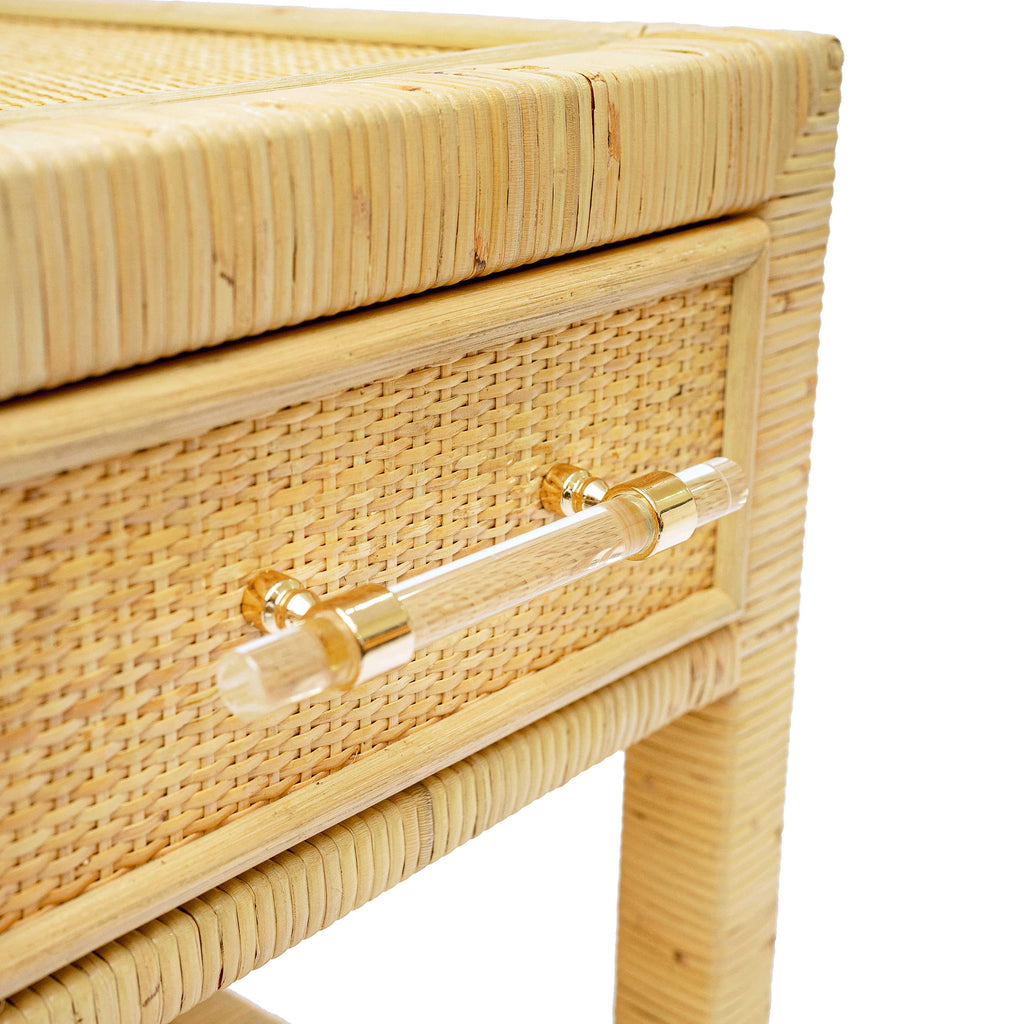 Amara 25 Natural Rattan Nightstand
