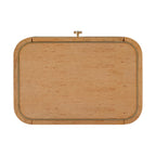 Abigail 22 Natural Birdseye Maple 3-Drawer Nightstand