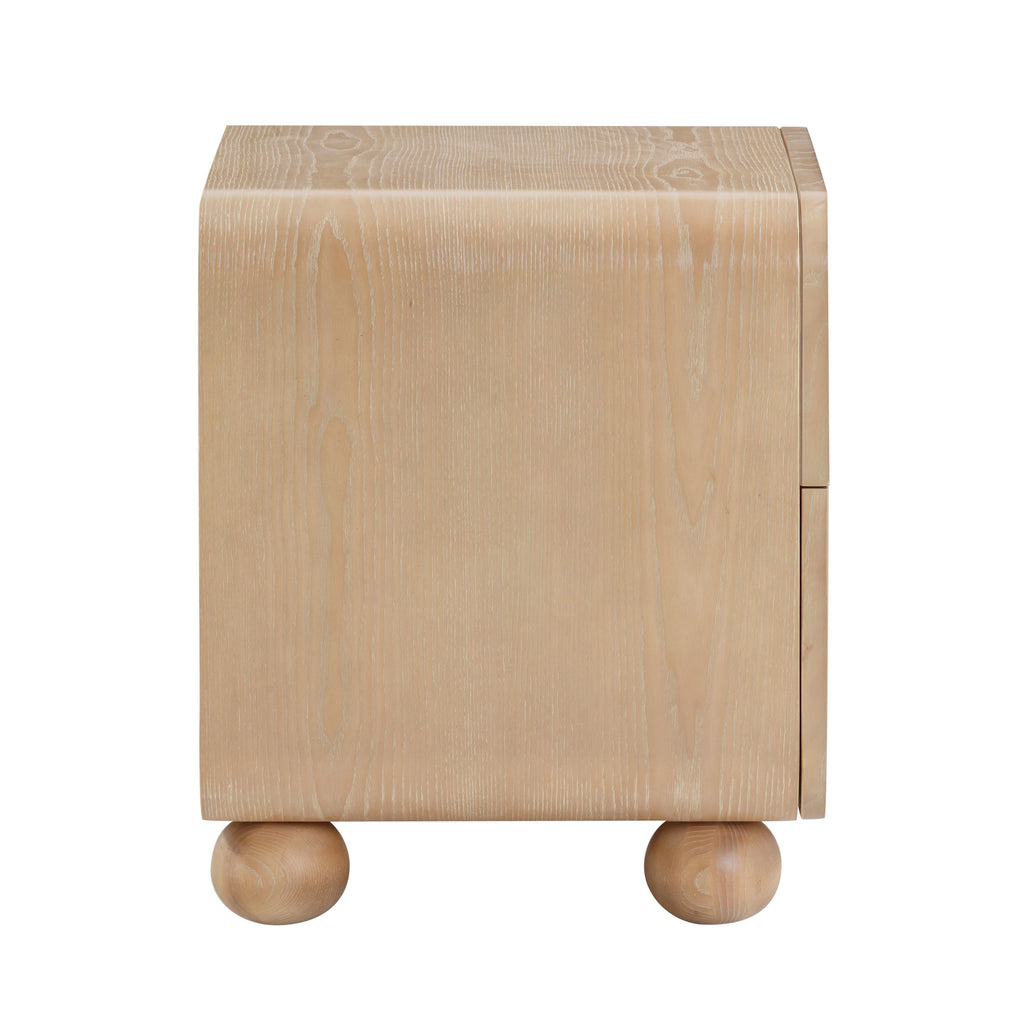 Moonrise 20 Natural Ash Nightstand With Drawer