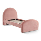 Moon Rose Upcycled Chenille Twin Bed