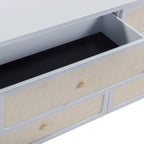 Patty 62 Rattan 6 Drawer Dresser