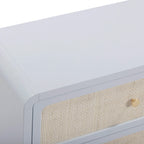 Patty 62 Rattan 6 Drawer Dresser