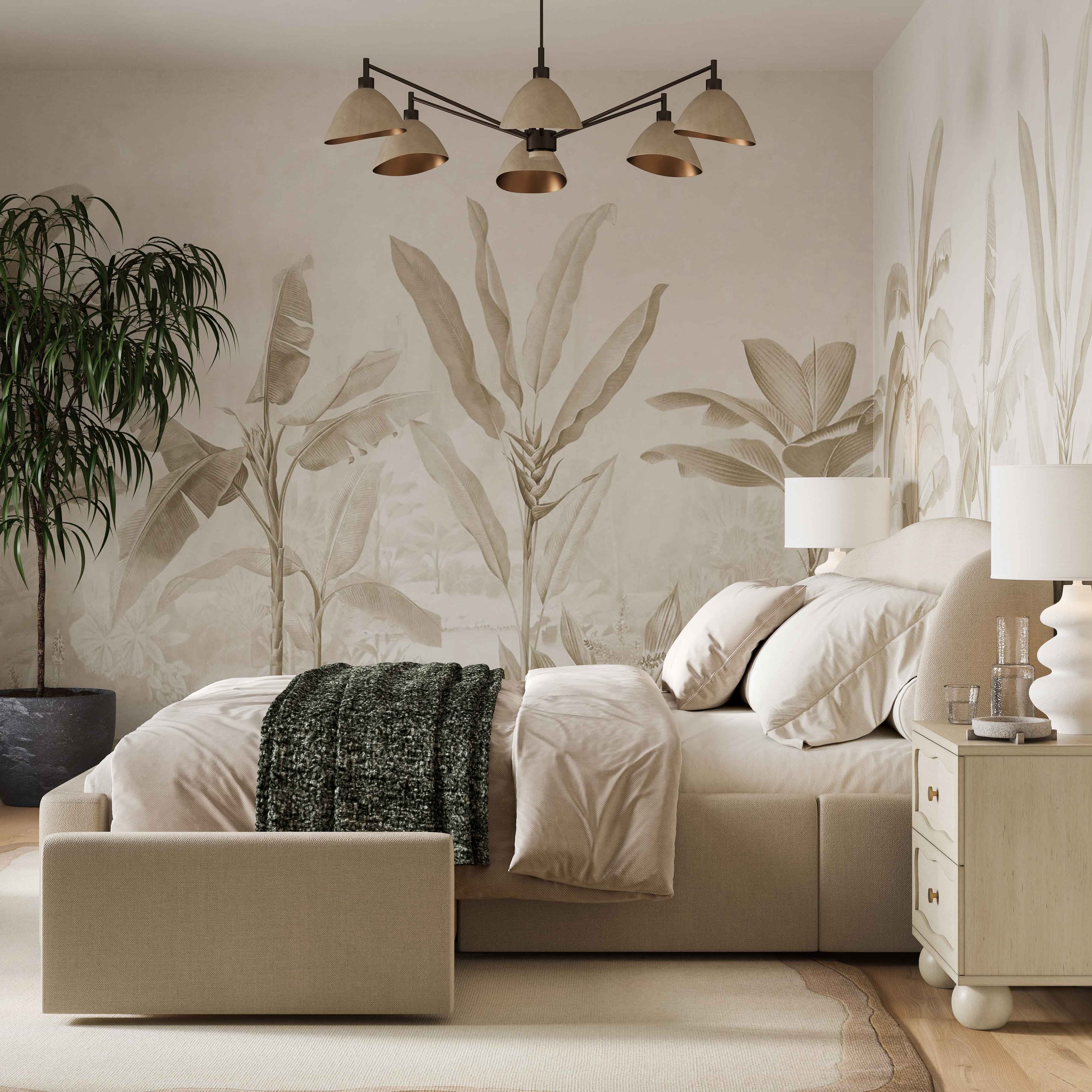 Corey Upcycled Linen Storage Bed