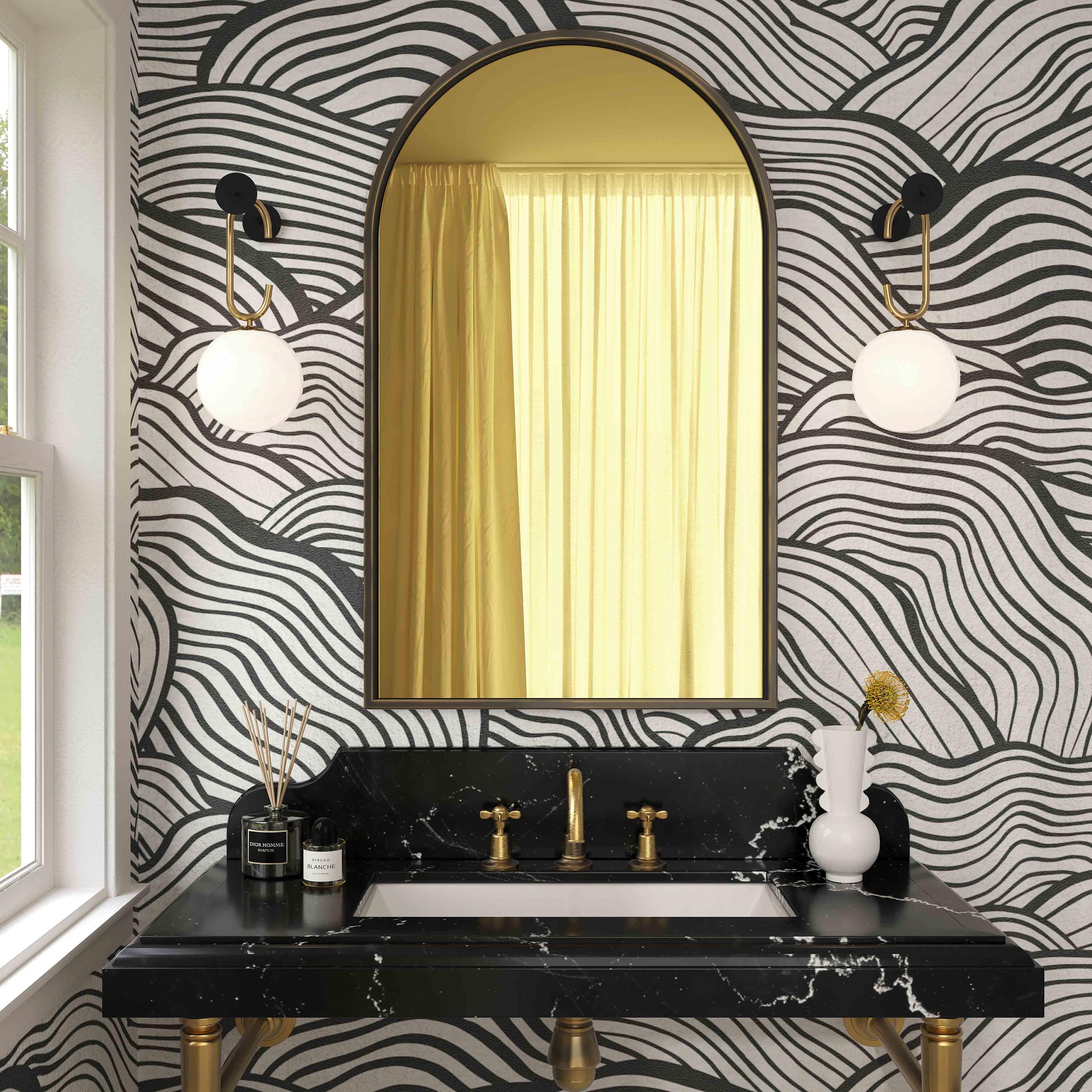 Hadley 24X40 Arched Wall Mirror