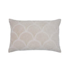 Destiny 24X16 White Woven Rectangular Cushion