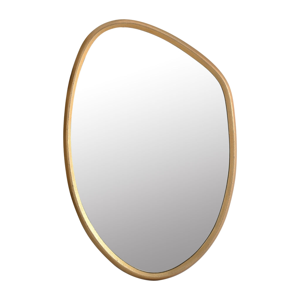 Mika 23X35.4 Gold Wall Mirror