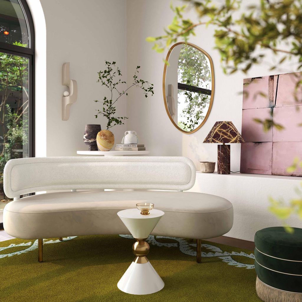 Mika 23X35.4 Gold Wall Mirror