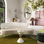 Mika 23X35.4 Gold Wall Mirror