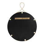 Ravina 24X31 Braided Brass Round Wall Mirror
