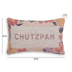 Chutzpah 15X9 Jacquard Woven Pillow