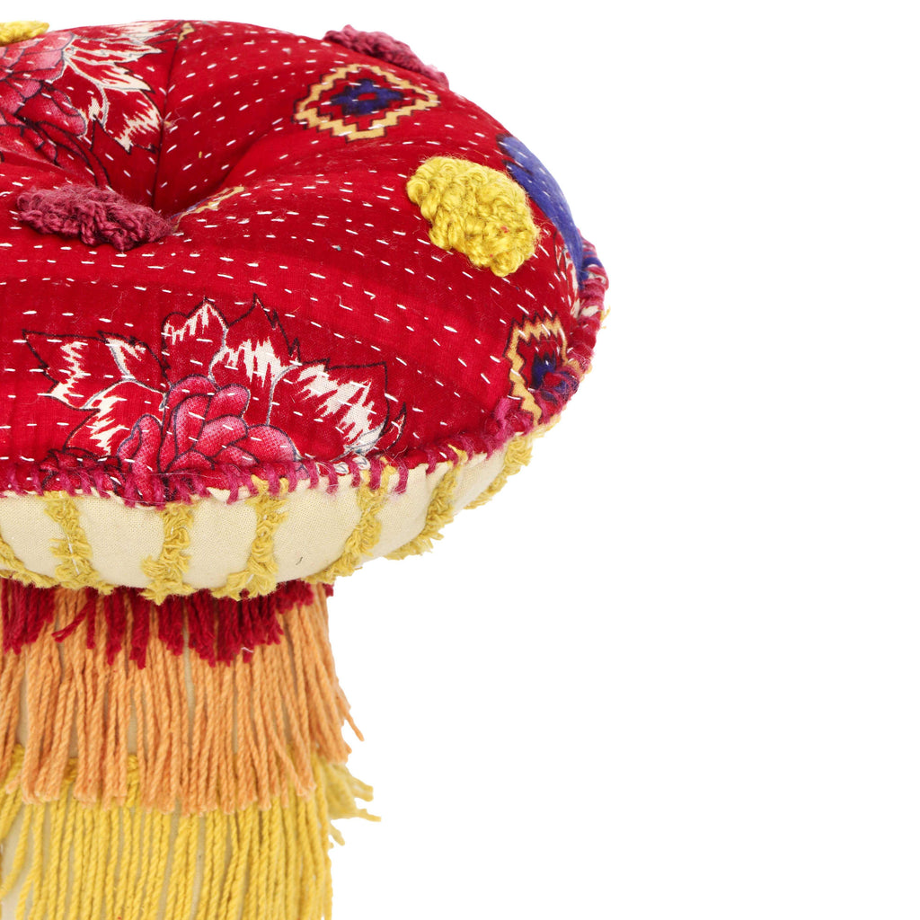 Mushroom 9X15 Hand Sewn Pillow