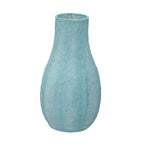 Cotton Mache Vase in Cloudy Blue