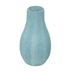 Cotton Mache Vase in Cloudy Blue