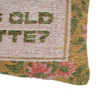 Oh, This Old Schmatte 15X9 Jacquard Cotton Pillow