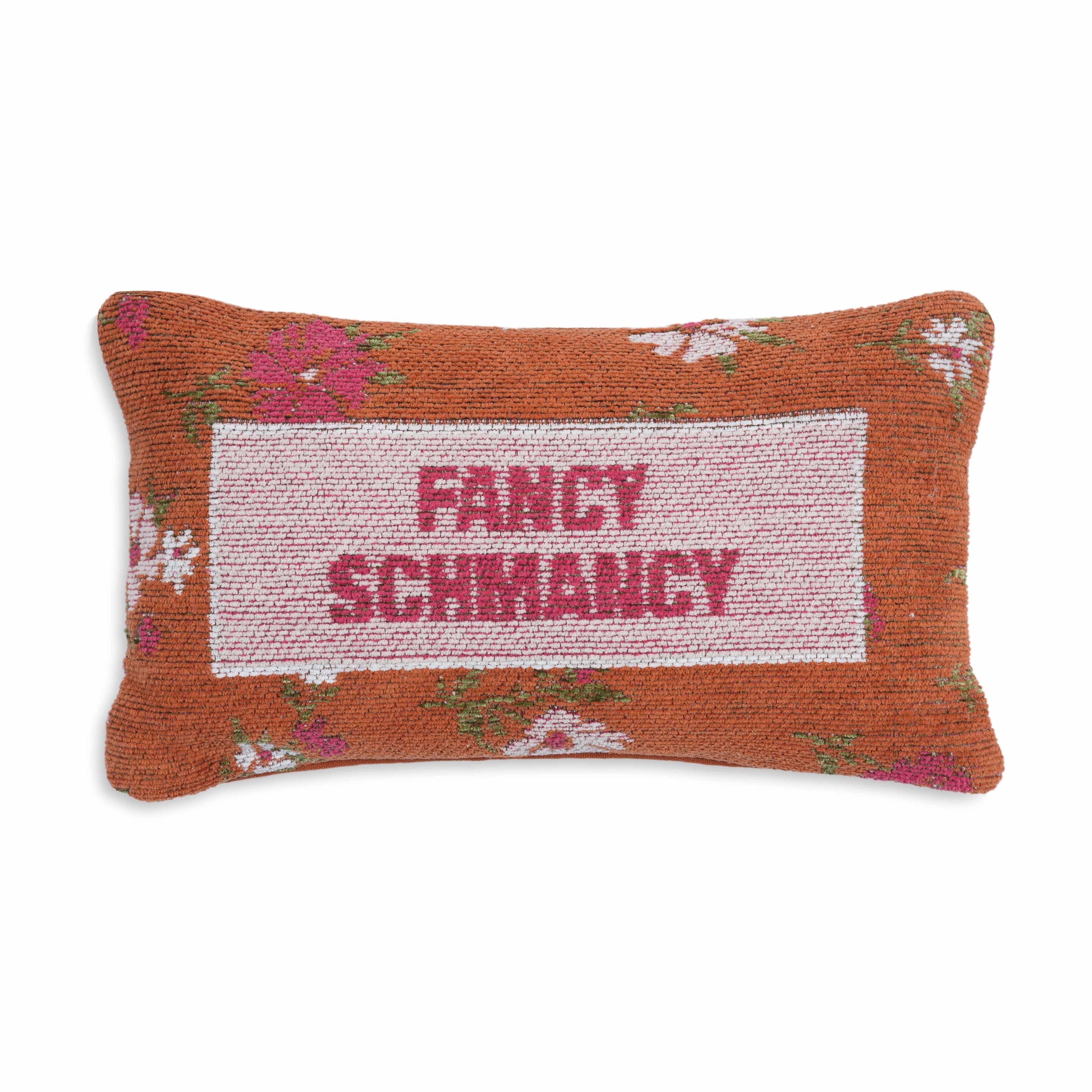 Fancy Schmancy 15X9 Jacquard Cotton Pillow