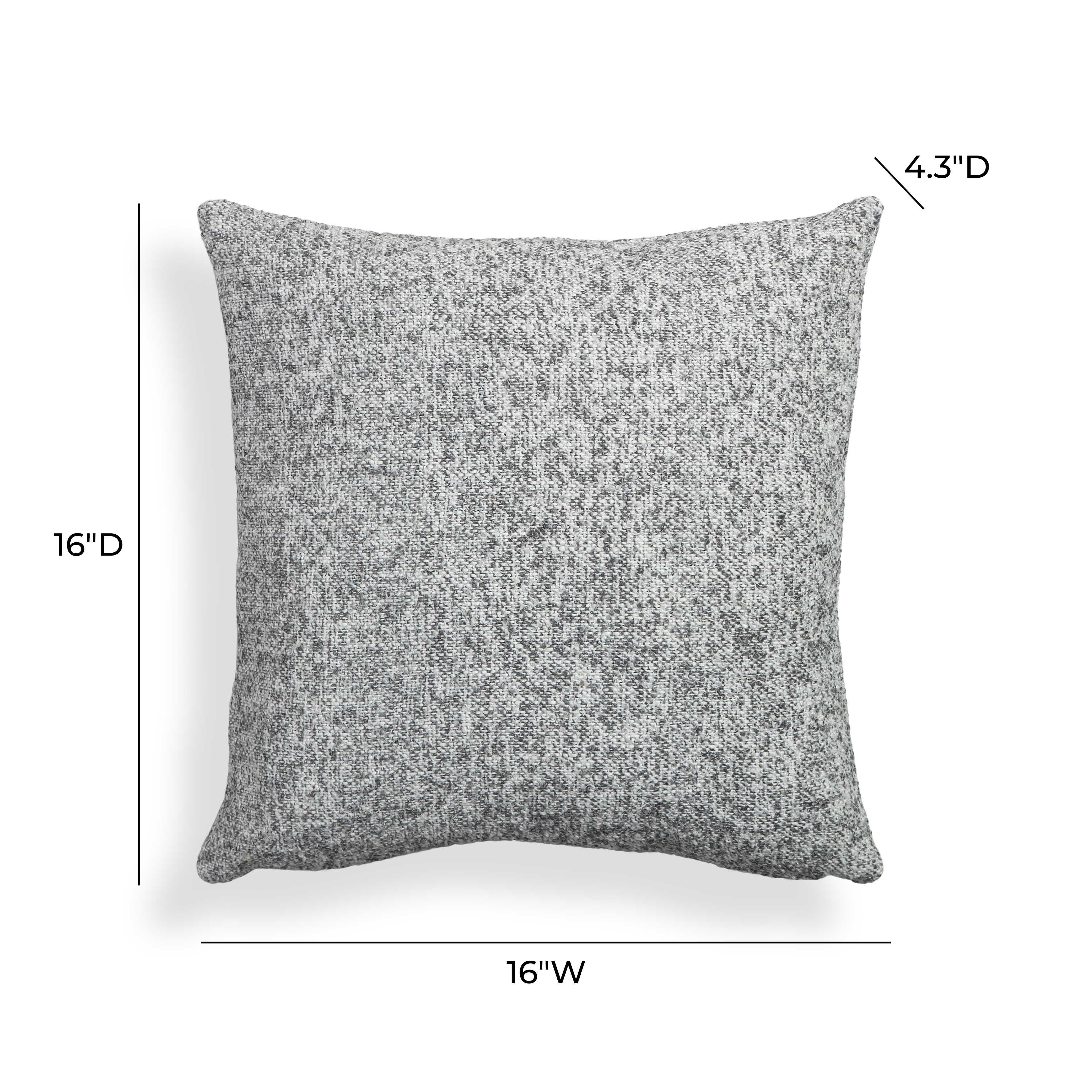 Poh 16 Boucle Square Accent Pillow