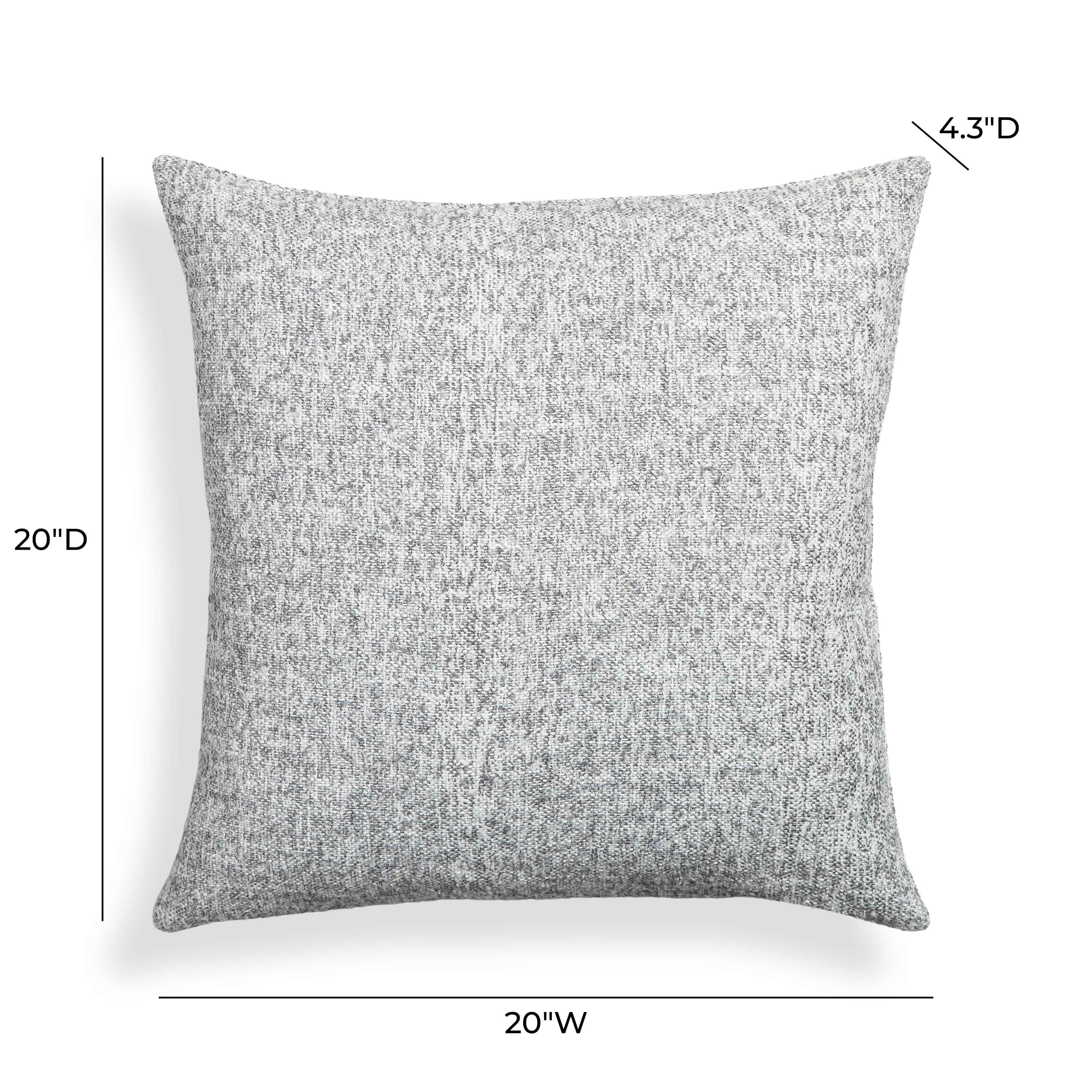 Poh 20 Boucle Square Accent Pillow