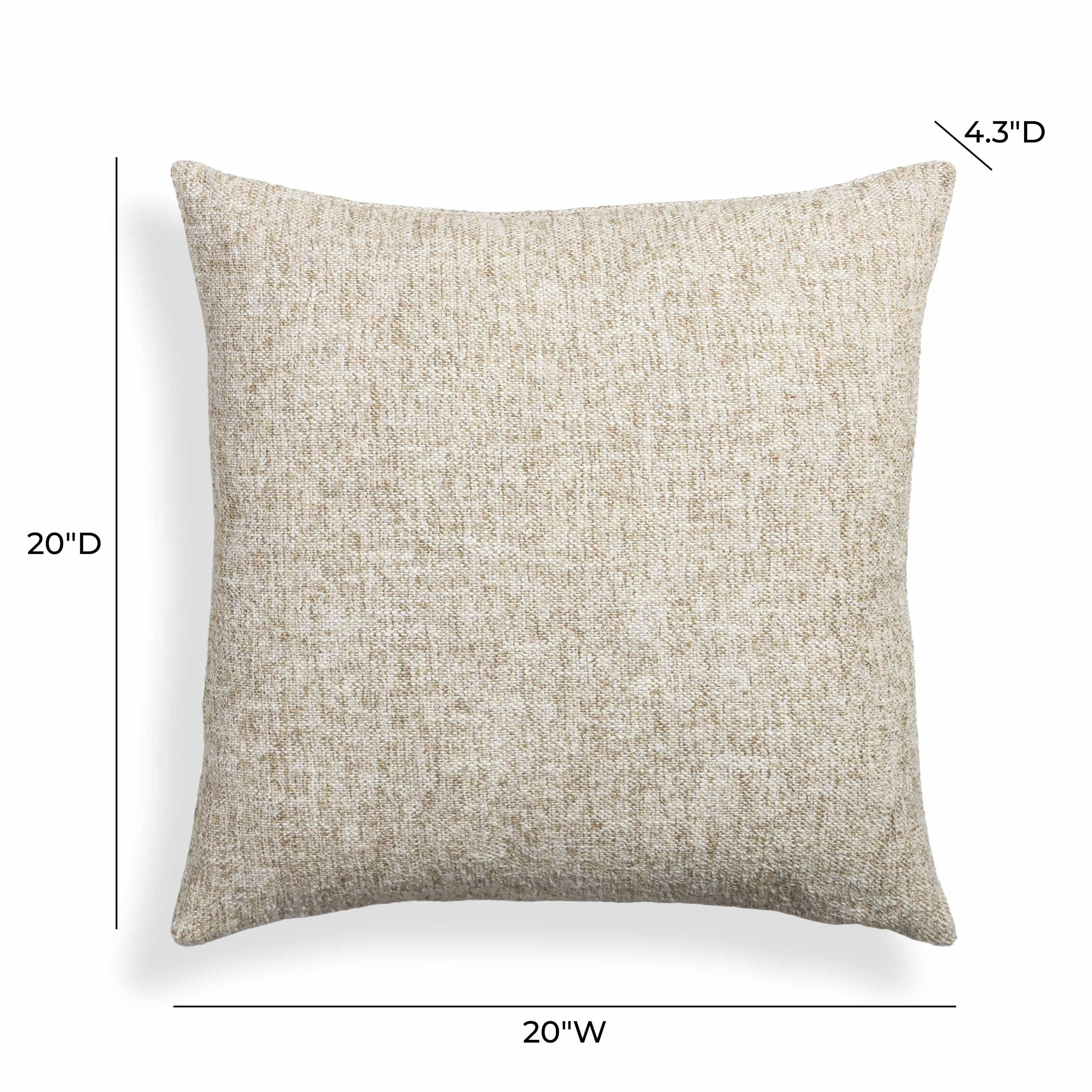 Poh 20 Boucle Square Accent Pillow