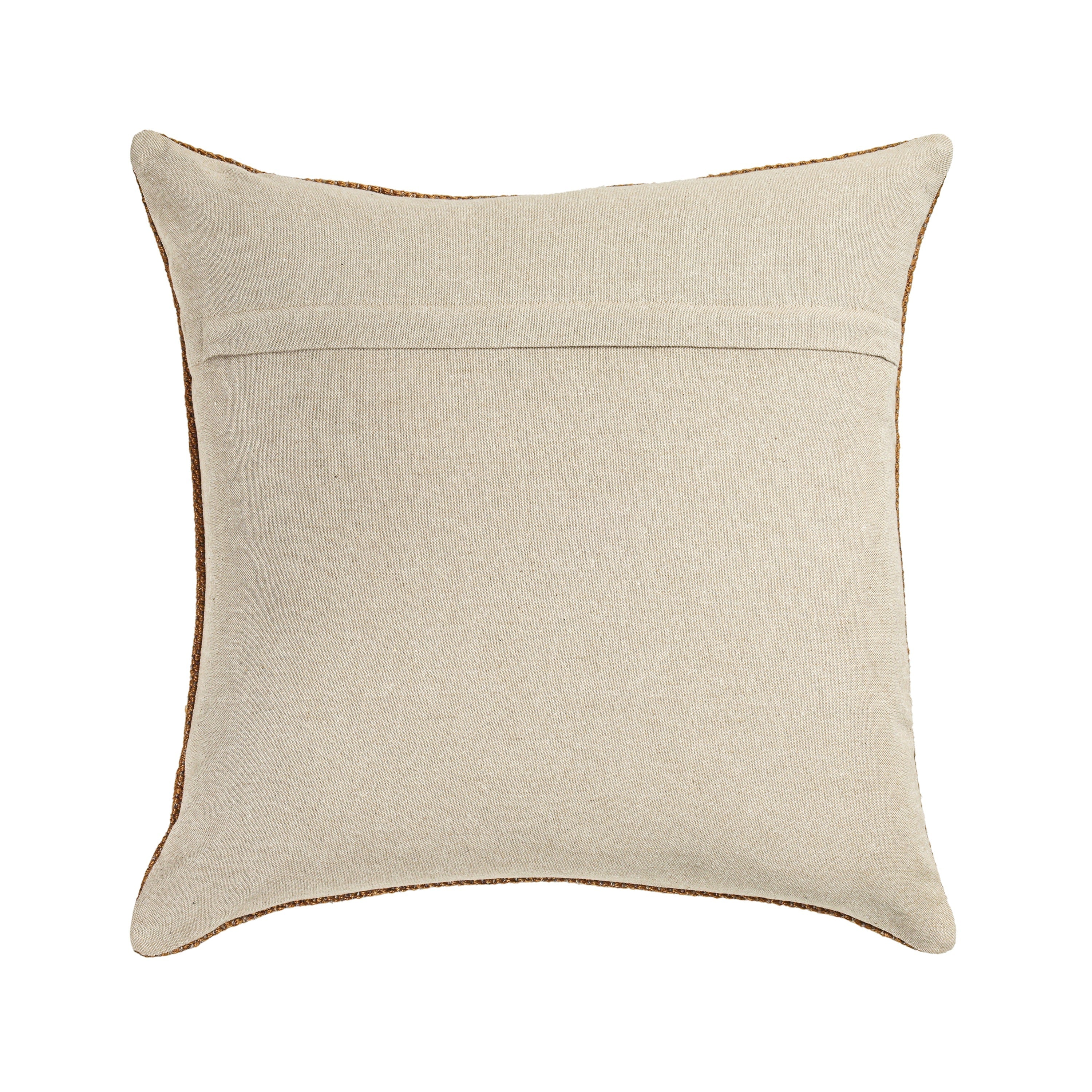 Terra 20  Square Wool and Jute Kilim Pillow