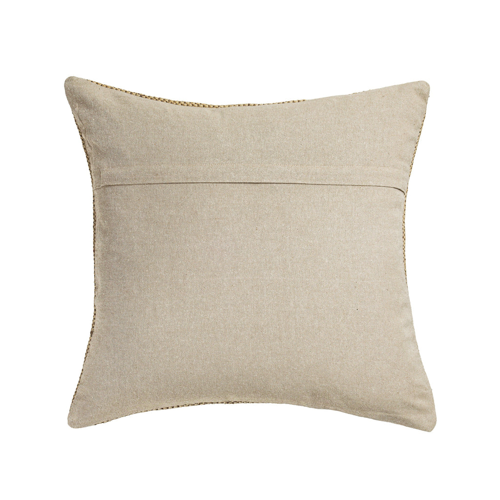 Terra 20  Square Wool and Jute Kilim Pillow