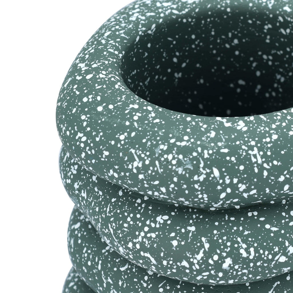 Gabby Speckled Cairn Vase