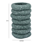 Gabby Speckled Cairn Vase