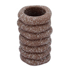 Gabby Speckled Cairn Vase