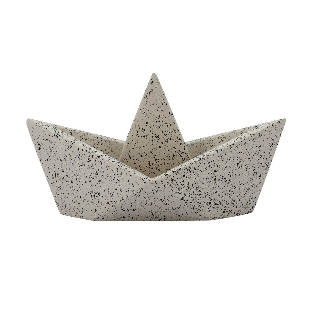 Gabby Speckled Cream Sailboat Catchall