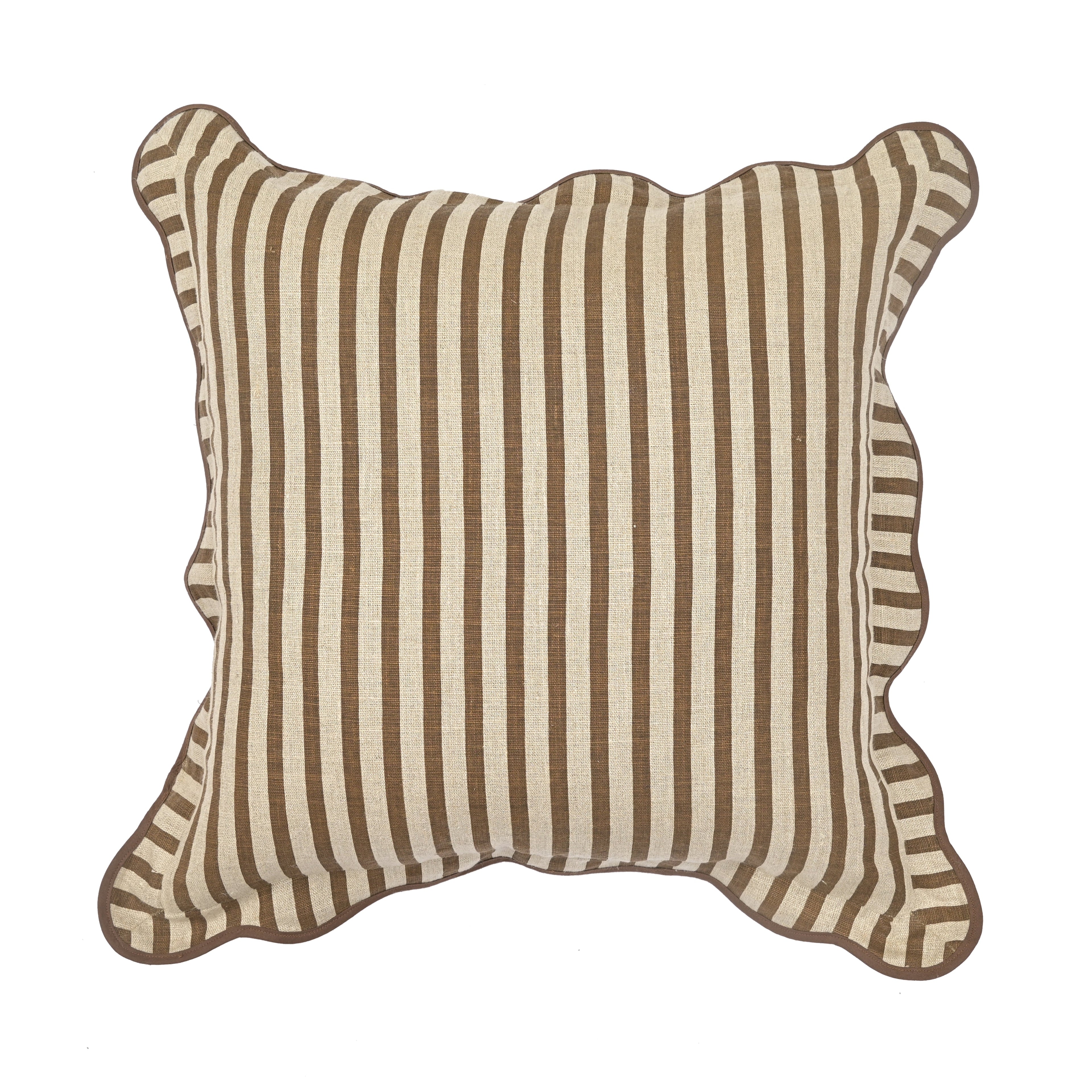Striped 20 Linen Accent Cushion