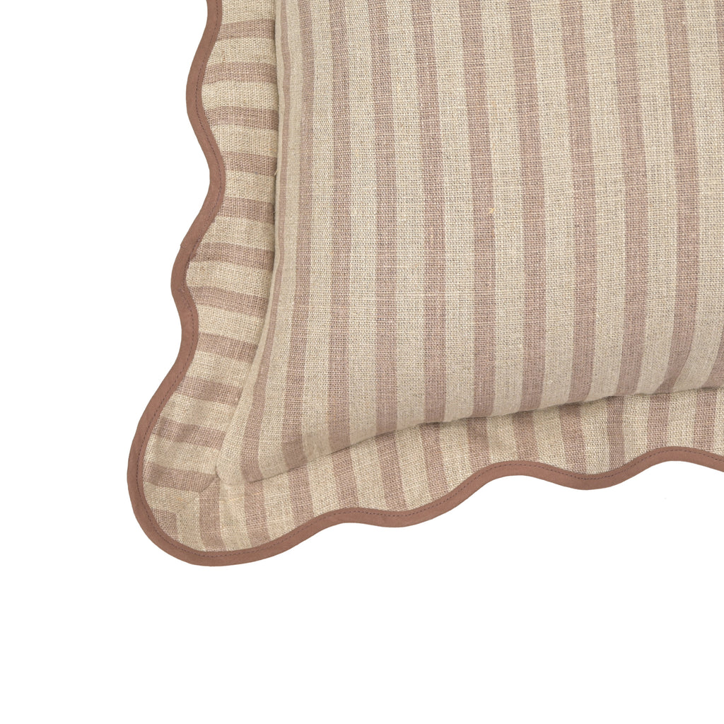 Striped 20 Linen Accent Cushion