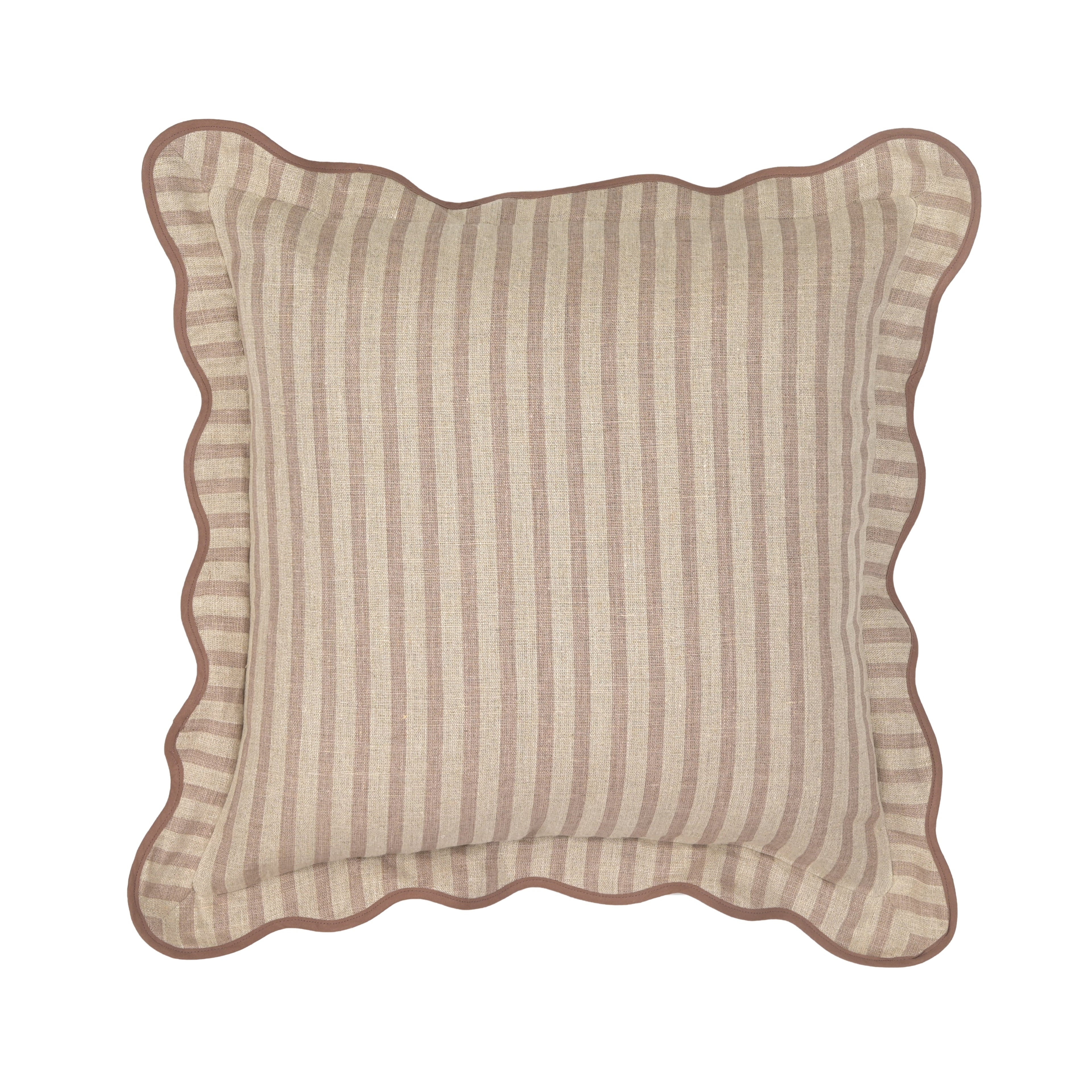 Striped 20 Linen Accent Cushion