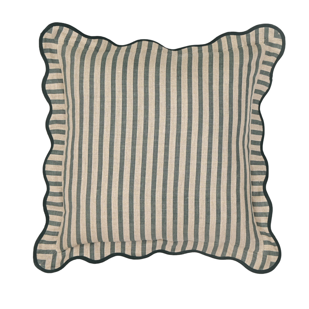 Striped 20 Linen Accent Cushion