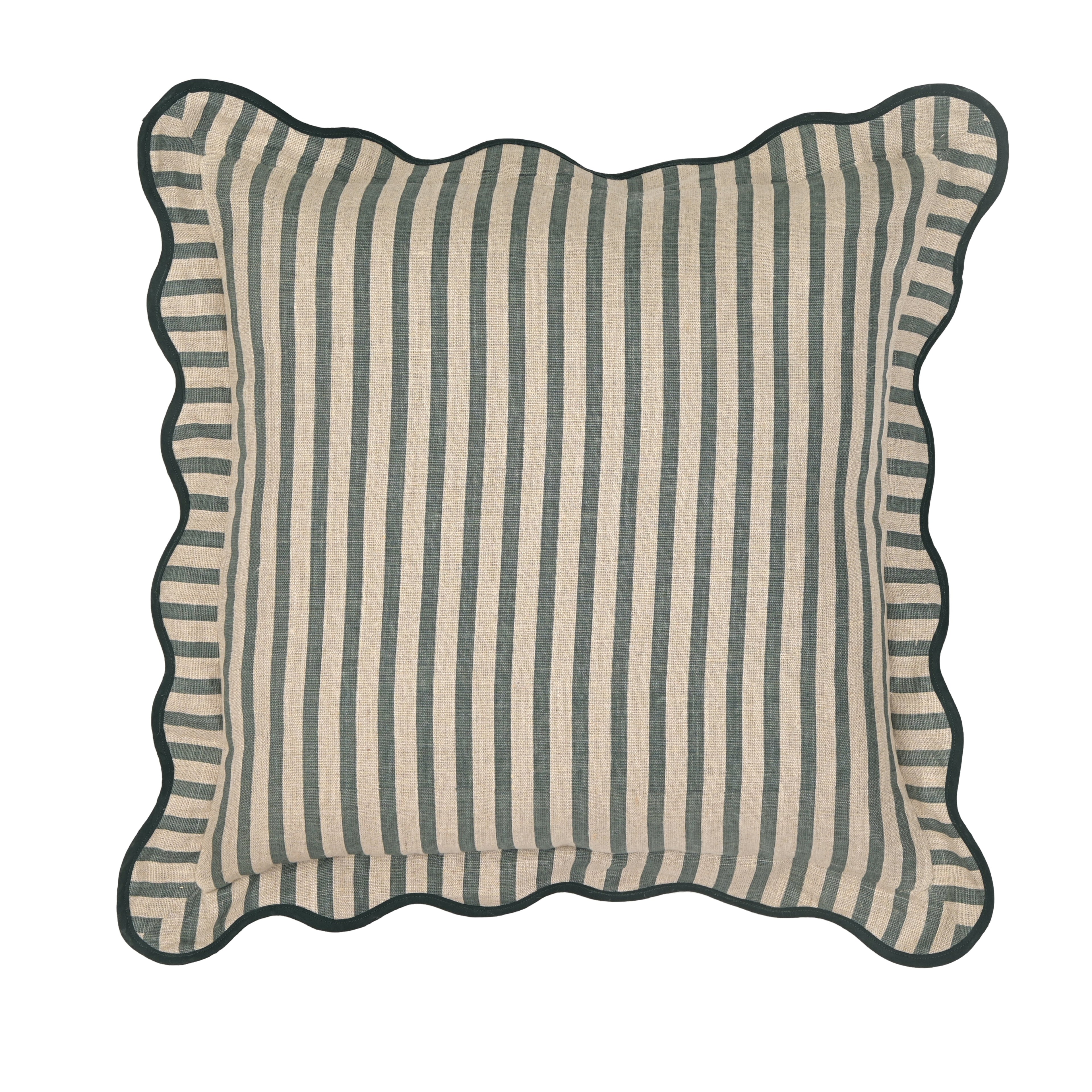 Striped 20 Linen Accent Cushion