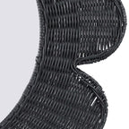 Coralie 33.4 Rattan Round Wall Mirror