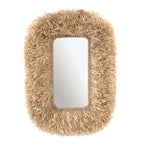 Palm 29.6x43.4 Natural Sisal Rectangular Wall Mirror